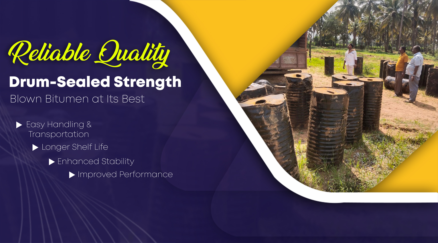 Blown Bitumenin Drums